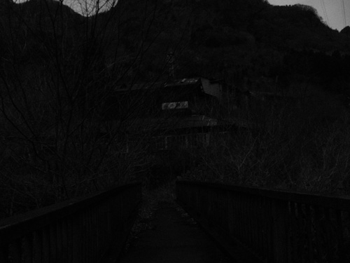 ghost town night bridge